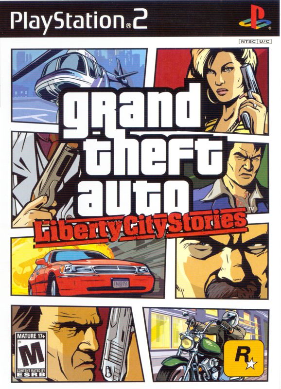 Grand Theft Auto Liberty City Stories box art for Playstation 2
